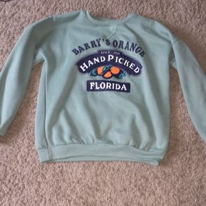 Cute green sweatshirt